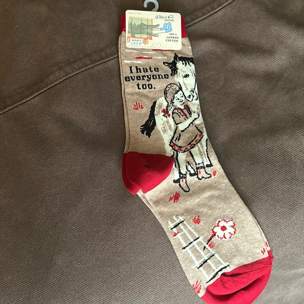 NWT crew socks